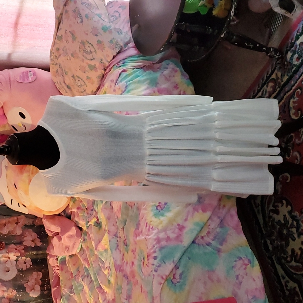 Long sleeve, high neckline, flowy dresses, sz xs[2] l[8/10]
